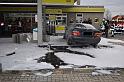 Tanksaeule umgefahren in Leverkusen P28
